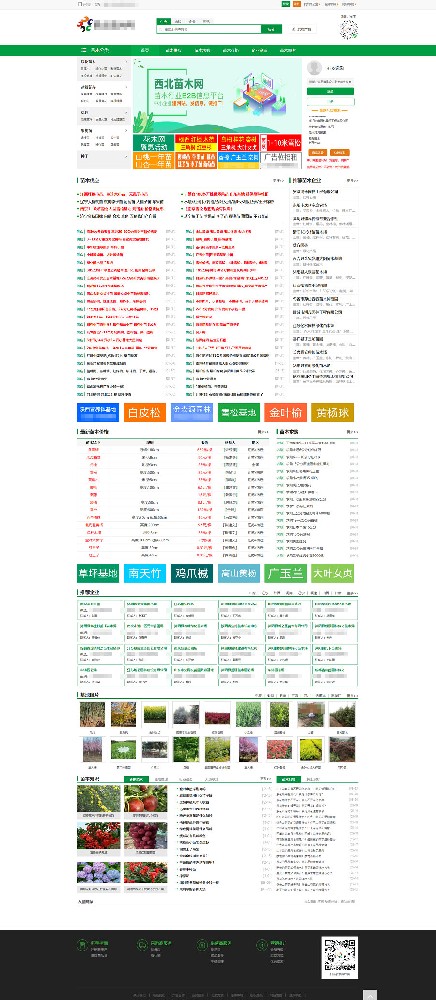中国苗木网站最新苗木求购信息苗木栽培养护技术网站（带手机端）